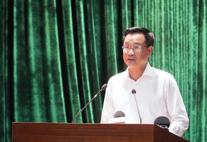 Ông Lê Ngọc Quang yêu cầu đẩy mạnh cải cách hành chính. Ảnh: G.X