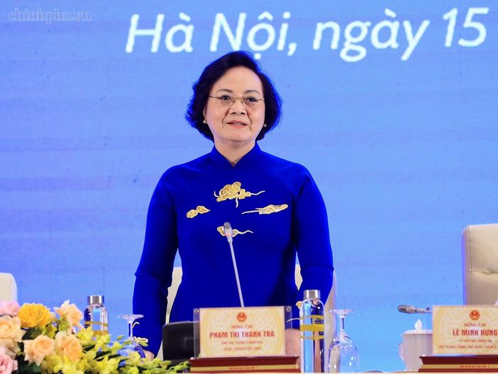 Phó Thủ tướng Phạm Thị Thanh Trà. Ảnh: Chính phủ