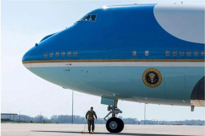 Máy bay Không lực Một do Qatar tặng cho Mỹ. Ảnh: US Airforce