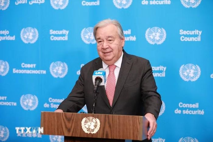 Tổng Thư ký Liên hợp quốc Antonio Guterres. (Ảnh: THX/TTXVN)