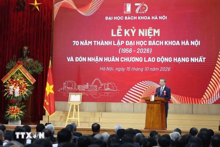 Tổng Bí thư, Chủ tịch nước Tô Lâm phát biểu. (Ảnh: Thống Nhất/TTXVN)