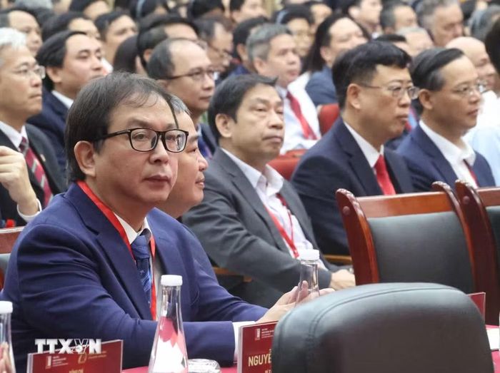 Các đại biểu dự lễ kỷ niệm. (Ảnh: Thống Nhất/TTXVN)