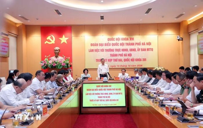 Tổng Bí thư, Chủ tịch nước Tô Lâm phát biểu. (Ảnh: Văn Điệp/TTXVN)