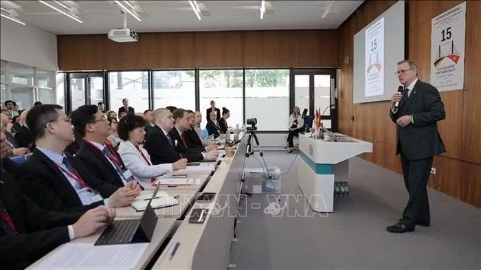 Phó Chủ tịch Quốc hội Liên bang Đức, Bodo Ramelow, đề cao quan hệ Đối tác chiến lược Việt Nam-Đức.