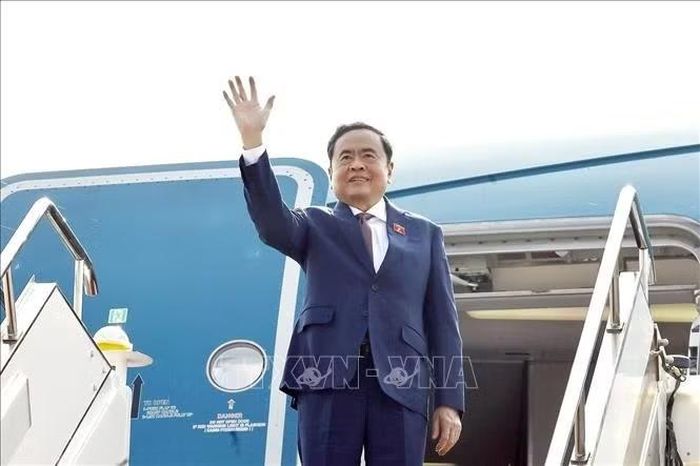 Chủ tịch Quốc hội Trần Thanh Mẫn kết thúc tốt đẹp chuyến thăm chính thức Trung Quốc. Ảnh: Doãn Tấn/TTXVN