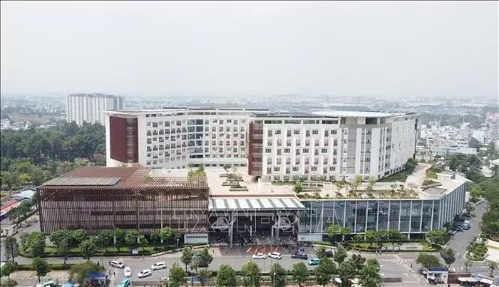Bệnh viện Ung bướu Thành phố Hồ Chí Minh cơ sở 2 hiện là một trong những cơ sở y tế được đầu tư nhiều trang thiết bị y tế hiện đại nhất Thành phố Hồ Chí Minh. Ảnh: Quang Châu/TTXVN