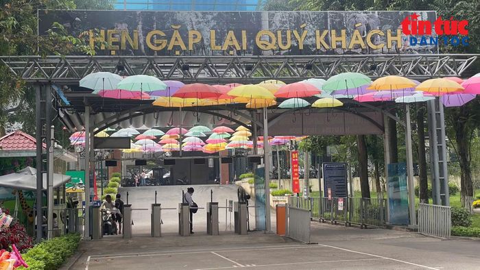 Khu đất nghiên cứu Công viên Thủ Lệ rộng khoảng 19ha.