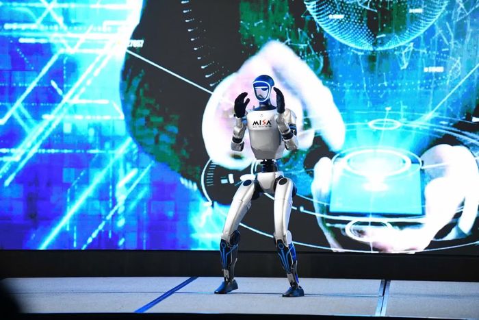 Ấn tượng robot tương tác trên dòng chảy số.