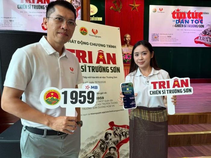 Maysaa, cô gái Lào là đại sứ của chương trình ‘Tri ân chiến sĩ Trường Sơn’ năm 2026.