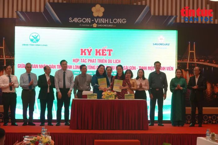 UBND tỉnh Vĩnh Long và Tổng Công ty Du lịch Sài Gòn (Saigontourist Group) đã ký kết hợp tác phát triển du lịch giai đoạn 2026 - 2030.