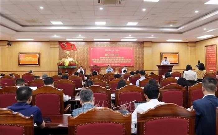 Quang cảnh Hội nghị tổng kết thực hiện nghị quyết số 16-NQ/TW.