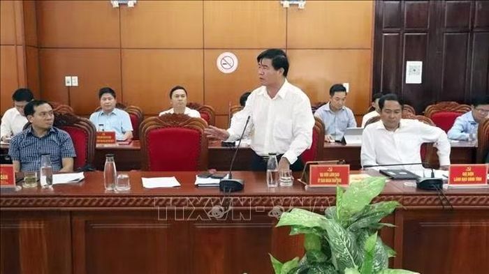 Lãnh đạo UBND tỉnh Đắk Lắk phát biểu tại hội nghị.