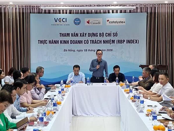 Giám đốc VCCI Miền Trung - Tây Nguyên Nguyễn Tiến Quang nêu 3 yêu cầu cần bảo đảm để Bộ chỉ số RBP Index thực sự đi vào cuộc sống.