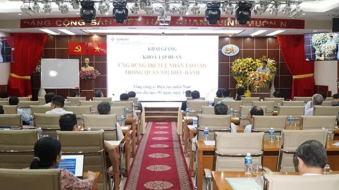  EVNSPC tập huấn ứng dụng AI trong quản trị, điều hành 
