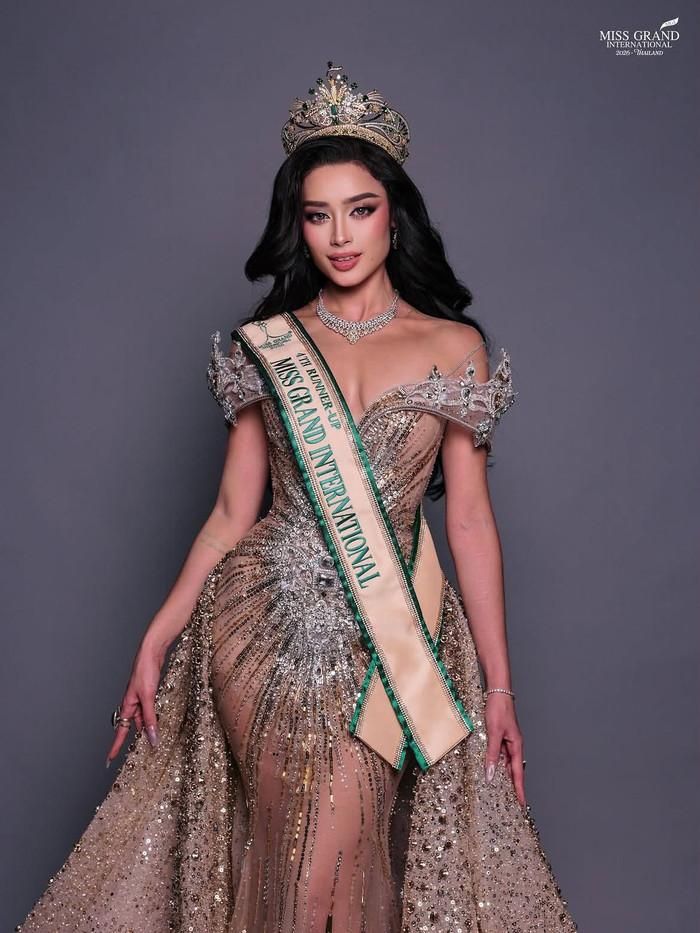 Emoura Phạm đoạt danh hiệu Á hậu 4 Miss Grand International 2026.