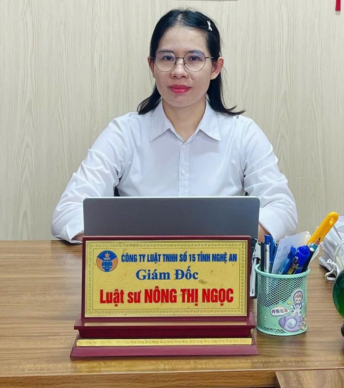 Luật sư Nông Thị Ngọc - Đoàn Luật sư tỉnh Nghệ An