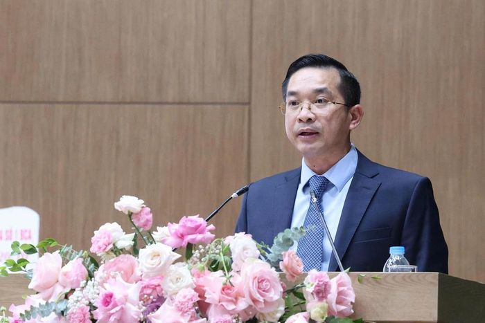 Đại tá Nguyễn Đại Đồng, Cục trưởng Cục An ninh chính trị nội bộ, phát biểu