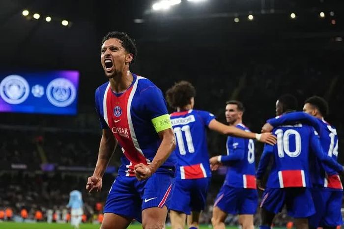 PSG cho thấy sức mạnh của mình. Ảnh: Martin Rickett/PA Images via Getty Images