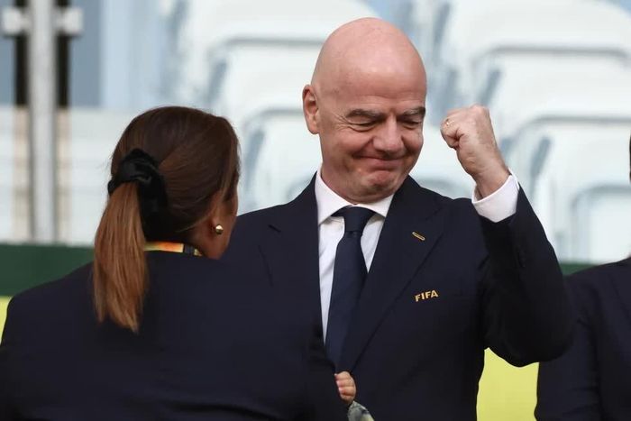 Chủ tịch FIFA Gianni Infantino. Ảnh: AP/Beata Zawrzel