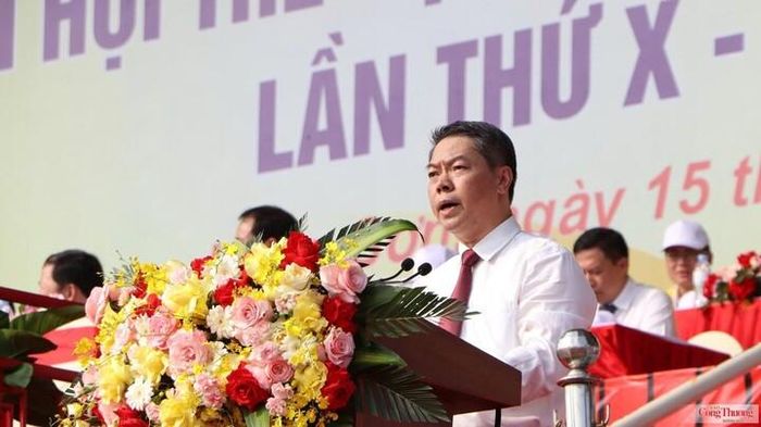 Ông Đoàn Thanh Sơn, Phó Chủ tịch UBND tỉnh, Trưởng Ban Chỉ đạo Đại hội Thể dục thể thao tỉnh Lạng Sơn lần thứ X năm 2026