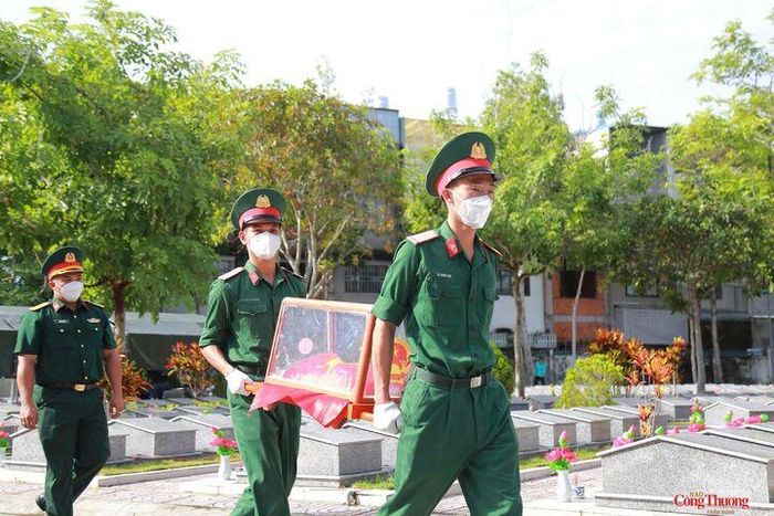 Vĩnh Long hoàn thành lấy mẫu tại 29 nghĩa trang liệt sĩ, với 5.145 mộ, vượt tiến độ đề ra.