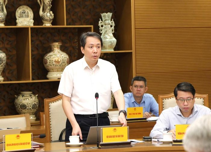 Thứ trưởng Bộ Giáo dục và Đào tạo Phạm Quang Hưng - Ảnh: chinhphu.vn.