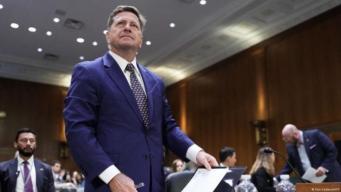 Jay Clayton được bổ nhiệm làm Chủ tịch Lực lượng Siêu trí tuệ mới được Tổng thống Trump công bố thành lập. Ảnh: Ken Cedeno