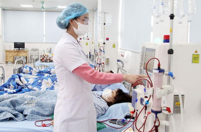  Bệnh nhân suy thận mạn tính điều trị tại Bệnh viện Đa khoa Lục Nam. 