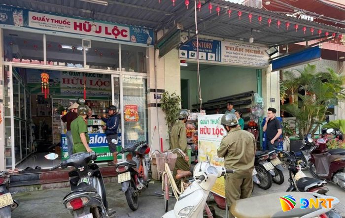 Công an xã Thượng Đức tăng cường tuần tra, giữ vững địa bàn. Ảnh: XUÂN TRINH