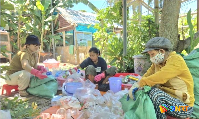 Dự án sẽ kế thừa và hoàn thiện mô hình phân loại, thu gom riêng và xử lý chất thải hữu cơ đã được triển khai tại một số khu vực ở phường Hội An. Ảnh: Pacific Environment