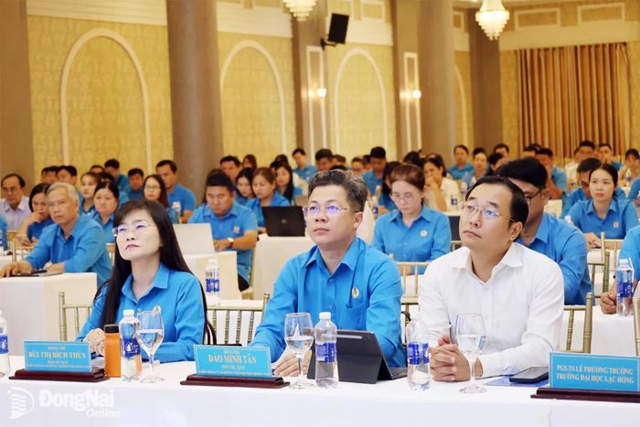 Các đại biểu tham dự Hội nghị tập huấn báo cáo viên, tuyên truyền viên năm 2026. Ảnh: Nguyễn Hòa