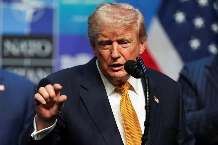  Tổng thống Mỹ Donald Trump. Ảnh: Reuters 