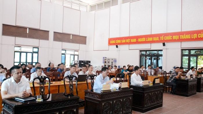 Đại biểu dự lễ công bố.