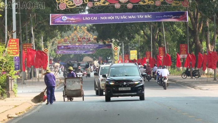 Đô thị được chỉnh trang sạch đẹp chào đón du khách.