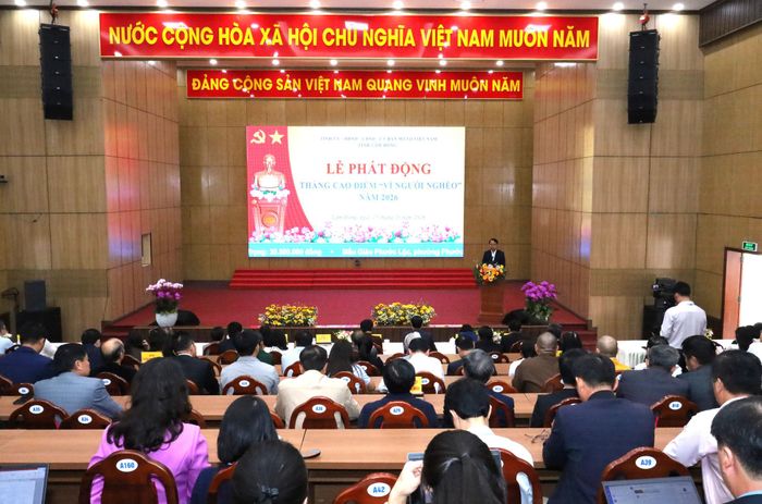 Quang cảnh lễ phát động