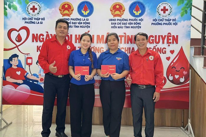 Ban Chỉ đạo vận động Hiến máu tình nguyện tỉnh Lâm Đồng phối hợp với phường La Gi, phường Phước Hội và Bệnh viện Đa khoa Bình Thuận tổ chức Ngày hội hiến máu tình nguyện
