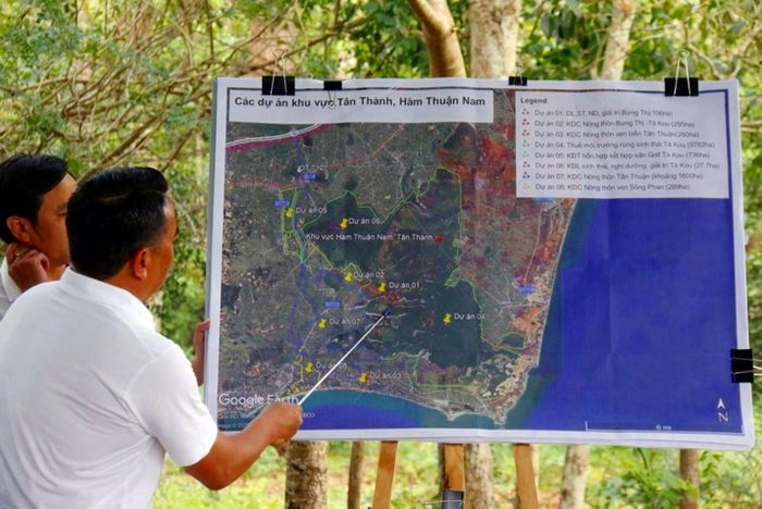 Khu kinh tế đặc biệt sẽ giáp ranh với siêu dự án Tổ hợp Tà Cú - Bưng Thị - Sông Phan của Sun Group. (Ảnh: NT)