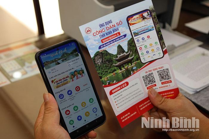 Ứng dụng Công dân số NinhBinh-S với nhiều tiện ích cho người sử dụng.