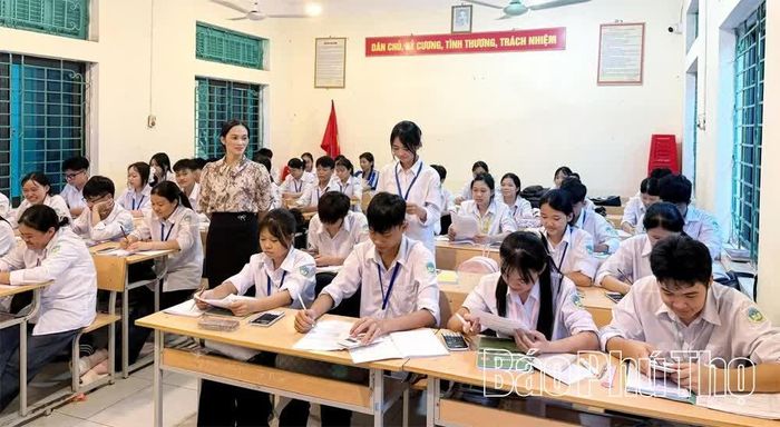 Trường THPT Yên Lập không ngừng đổi mới phương pháp dạy và học, từng bước nâng cao chất lượng giáo dục.