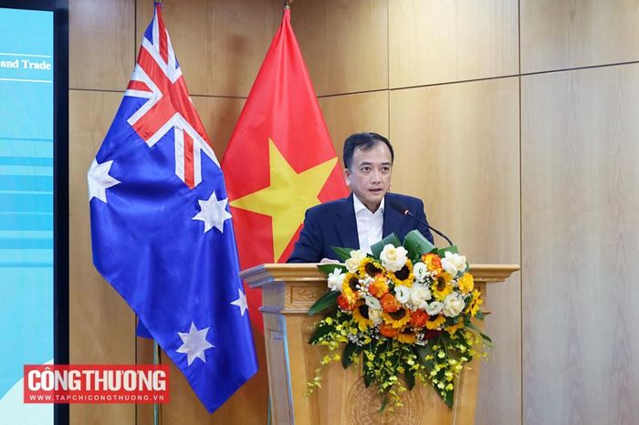 Ông Trịnh Quốc Vũ, Phó Cục trưởng Cục Điện lực (Bộ Công Thương) cập nhật tình hình triển khai lĩnh vực Năng lượng thuộc Dự án Aus4Growth
