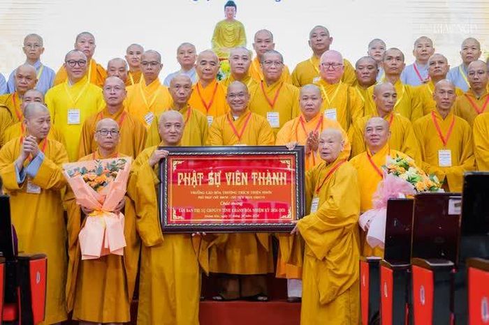Tân Ban Trị sự Phật giáo tỉnh Khánh Hòa ra mắt đại hội và đón nhận khánh vàng chúc mừng từ Trung ương Giáo hội