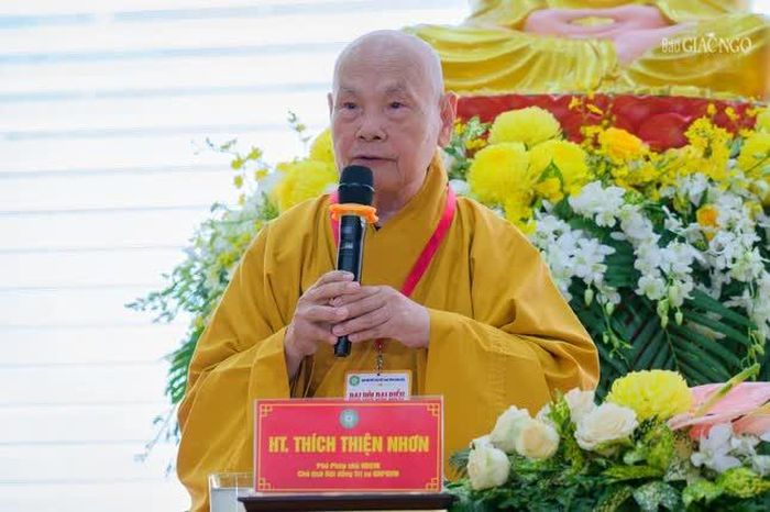 Trưởng lão Hòa thượng Thích Thiện Nhơn ban đạo từ
