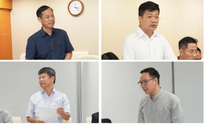 Đại diện các ban chuyên môn và tổ chức đoàn thể PV GAS phát biểu, đóng góp ý kiến tại Hội nghị