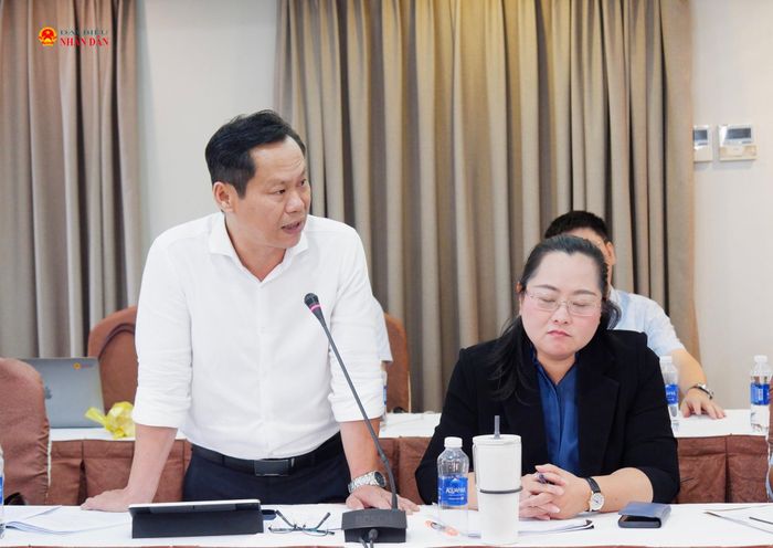 Giám đốc pháp lý Công ty Cổ phần DatViet VAC Group Holdings Đoàn Đức Dương phát biểu