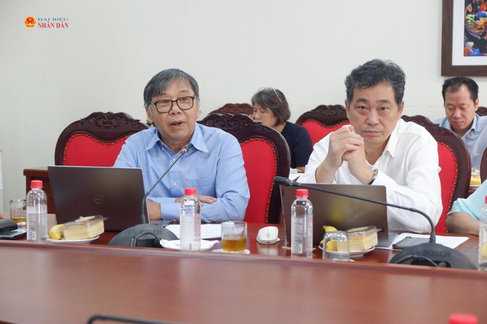 PGS. TS. Phạm Trung Lương, nguyên Phó Viện trưởng Viện Nghiên cứu phát triển du lịch phát biểu tại tọa đàm