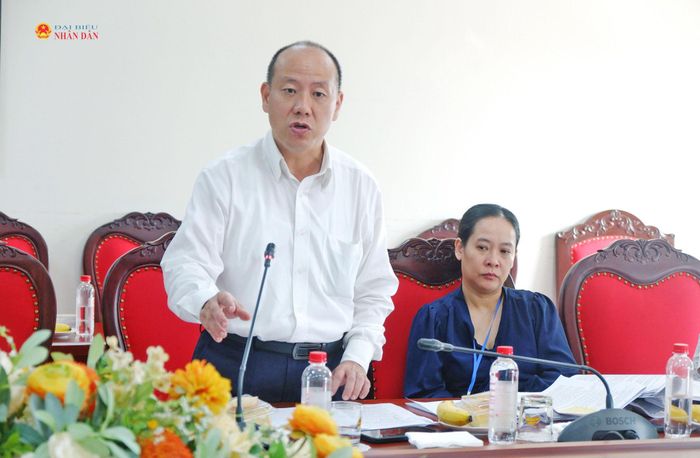 PGS.TS. Phạm Trương Hoàng, Trưởng khoa Du lịch và Khách sạn, Đại học Kinh tế Quốc dân, phát biểu tại tọa đàm