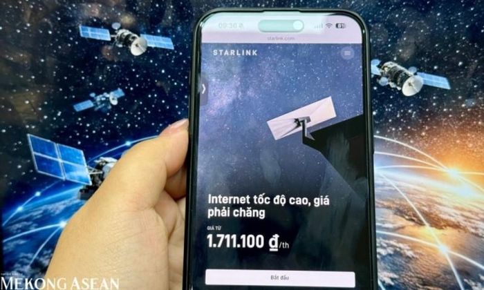 Gói cước dành cho hộ gia đình tại Việt Nam có giá hơn 1,71 triệu đồng/tháng. Ảnh màn hình: Hà Anh/Mekong ASEAN.