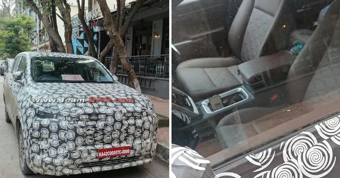 Khoang nội thất Toyota Innova Cross facelift với màn hình giải trí trung tâm nâng cấp. Ảnh: Cartoq