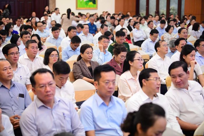 Các đại biểu tham dự hội nghị sơ kết 9 tháng đầu năm 2026.