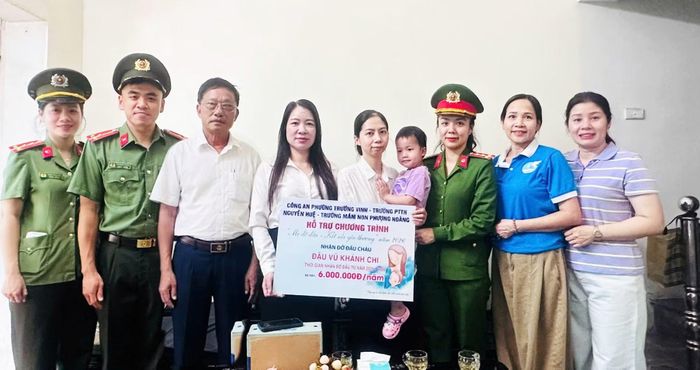 Công tác an sinh xã hội luôn được Công an phường Trường Vinh chú trọng.